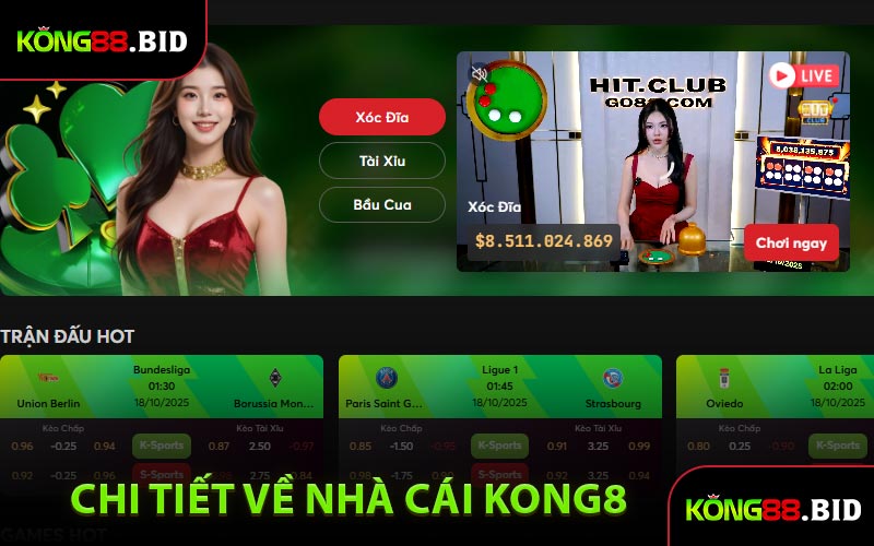 Chi tiết về nhà cái Kong88